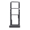 Dual Sim Card Tray For Samsung Galaxy A03 Core (A032 / 2021) (Black)