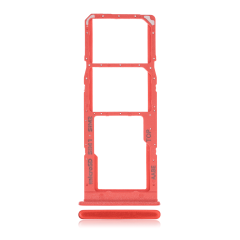 Dual Sim Card Tray For Samsung Galaxy A02 (A022 / 2020) (Red)