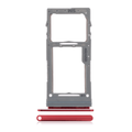 Single Sim Card Tray For Samsung Galaxy Note 10 Lite (Aura Red)