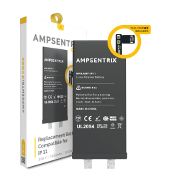 Replacement Battery Core with Universal Tag-On Flex For iPhone 11 (Spot Welding Required) (AmpSentrix Core)