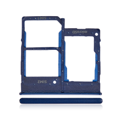 Dual Sim Card Tray For Samsung Galaxy A20E (A202 / 2019) (Blue)