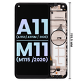 LCD Assembly With Frame For Samsung Galaxy A11 (A115F / A115M / 2020) / M11 (M115 / 2020) (International Version) (Service Pack) (All colors)