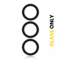 Back Camera Lens (Glass Only) With Adhesive For Samsung Galaxy S23 FE 5G (3 Piece Set) (All Colors)