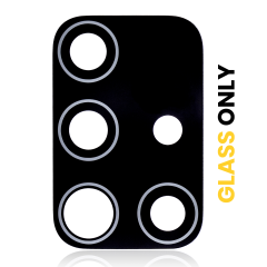 Back Camera Lens (Glass Only) With Adhesive For Samsung Galaxy A51 5G (A516 / 2020) (10 Pack)
