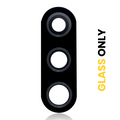 Back Camera Lens (Glass Only) With Adhesive For Samsung Galaxy A11 (A115 / 2020) (10 Pack)