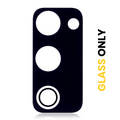 Back Camera Lens (Glass Only) With Adhesive For Samsung Galaxy S20 FE 4G / 5G (Cloud Lavender) (10 Pack)