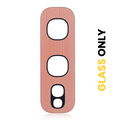 Back Camera Lens (Glass Only) With Adhesive For Samsung Galaxy S10E (Flamingo Pink) (10 Pack)