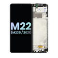 LCD Assembly With Frame For Samsung Galaxy M22 (M235 / 2021) (Service Pack) (All Colors)