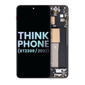 OLED Assembly With Frame For Motorola ThinkPhone (XT2309 / 2023) (Genuine OEM) (Carbon Black)