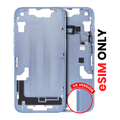 Mid-Frame Housing W/ Small Parts For iPhone 14 Plus (US Version) (Aftermarket Plus) (Blue)