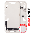 Mid-Frame Housing W/ Small Parts For iPhone 14 Plus (US Version) (Aftermarket Plus) (Starlight)