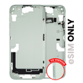 Mid-Frame Housing W/ Small Parts For iPhone 15 Plus (US Version) (Used OEM Pull: Grade A) (Green)