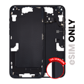 Mid-Frame Housing W/ Small Parts For iPhone 15 Plus (US Version) (Used OEM Pull: Grade A) (Black)