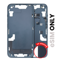 Mid-Frame Housing W/ Small Parts For iPhone 14 (US Version) (Used OEM Pull: Grade B) (Midnight)