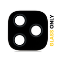 Back Camera Lens (Glass Only) With Adhesive For Motorola Moto E7 Plus (XT2081 / 2020) (Black)