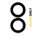 Back Camera Lens (Glass Only) With Adhesive For OnePlus 9R (All Colors) (2 Piece Set)
