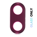 Back Camera Lens (Glass Only) With Adhesive For Motorola One Hyper (XT2027-1 / 2020) (Genuine OEM) (Fresh Orchid)