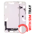 Mid-Frame Housing W/ Small Parts For iPhone 14 Plus (EU / Global Version) (Aftermarket Plus) (Starlight)