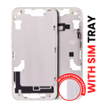 Mid-Frame Housing W/ Small Parts For iPhone 14 (EU / Global Version) (Aftermarket Plus) (Starlight)