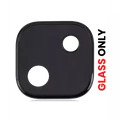 Back Camera Lens (Glass Only) With Adhesive For Google Pixel 4A 5G (Aftermarket Plus) (10 Pack)