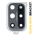 Back Camera Lens With Bracket For OnePlus 8T (Lunar Silver)