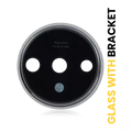Back Camera Lens With Bracket For OnePlus 7T (Frosted Silver)