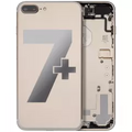 Back Housing W/ Small Components Pre-Installed For iPhone 7 Plus (Used OEM Pull: Grade A) (Gold)