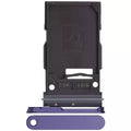 Single Sim Card Tray For Samsung Galaxy S24 5G / S24 Plus 5G (Cobalt Violet)