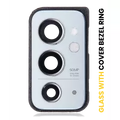 Back Camera Lens With Cover Bezel Ring For OnePlus 9RT 5G (Nano Silver)