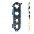 Back Camera Lens With Bracket / Bezel For Xiaomi Redmi Note 8T (Neptune Blue)