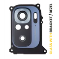 Back Camera Lens With Bracket / Bezel For Xiaomi Redmi Note 10S (Graphite Gray)