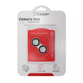 Casper Camera Lens Protector For iPhone 15 / 15 Plus (Black) (Clear)