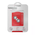 Casper Camera Lens Protector For iPhone 15 / 15 Plus (Pink) (Clear)