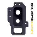 Back Camera Lens With Bracket / Bezel For Samsung Galaxy S9 Plus (Black)