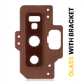 Back Camera Lens With Bracket / Bezel For Samsung Galaxy Note 9 (Metallic Copper)