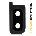 Back Camera Lens With Bracket / Bezel For Samsung Galaxy A20 (A205 / 2019) (Black)