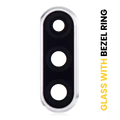 Back Camera Lens With Bezel Ring For Huawei P30 Lite (Pearl White) (4GB RAM)