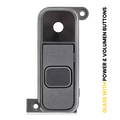 Back Camera Lens With Power & Volume Buttons For LG Stylo 2