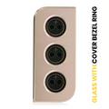 Back Camera Lens With Cover Bezel Ring For Samsung Galaxy S21 5G (Gold)