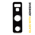Back Camera Lens With Adhesive For Samsung Galaxy Note 9 (Midnight Black) (10 Pack)