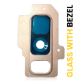 Back Camera Lens With Bezel For Samsung Galaxy S9 Plus (Sunrise Gold)