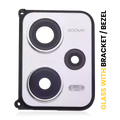 Back Camera Lens With Bracket / Bezel For Xiaomi Redmi Note 12 Pro Plus (Arctic White)