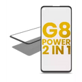 2 in 1 Front Glass With OCA Pre-Installed For Motorola Moto G8 Power (XT2041 / 2020)