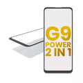 2 in 1 Front Glass With OCA Pre-Installed For Motorola Moto G9 Power (XT2091 / 2020)