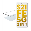 2 in 1 Front Glass With OCA Pre-Installed For Samsung Galaxy S21 FE 5G