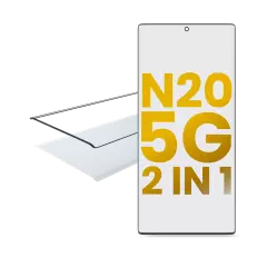 2 in 1 Front Glass With OCA Pre-Installed For Samsung Galaxy Note 20 5G