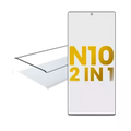 2 in 1 Front Glass With OCA Pre-Installed For Samsung Galaxy Note 10