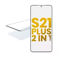 2 in 1 Front Glass With OCA Pre-Installed For Samsung Galaxy S21 Plus