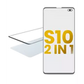 2 in 1 Front Glass With OCA Pre-Installed For Samsung Galaxy S10 Plus