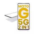 2 in 1 Front Glass With OCA Pre-Installed For Motorola Moto G 5G (XT2113-3 / 2020)